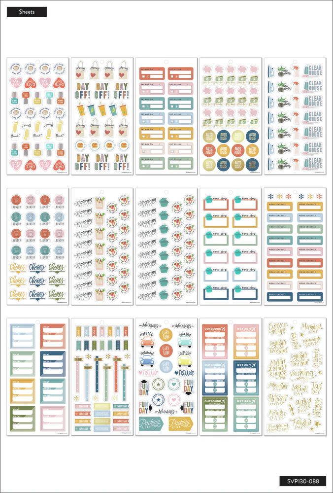 Value Pack Stickers - Planner Essentials - Big - Image 4