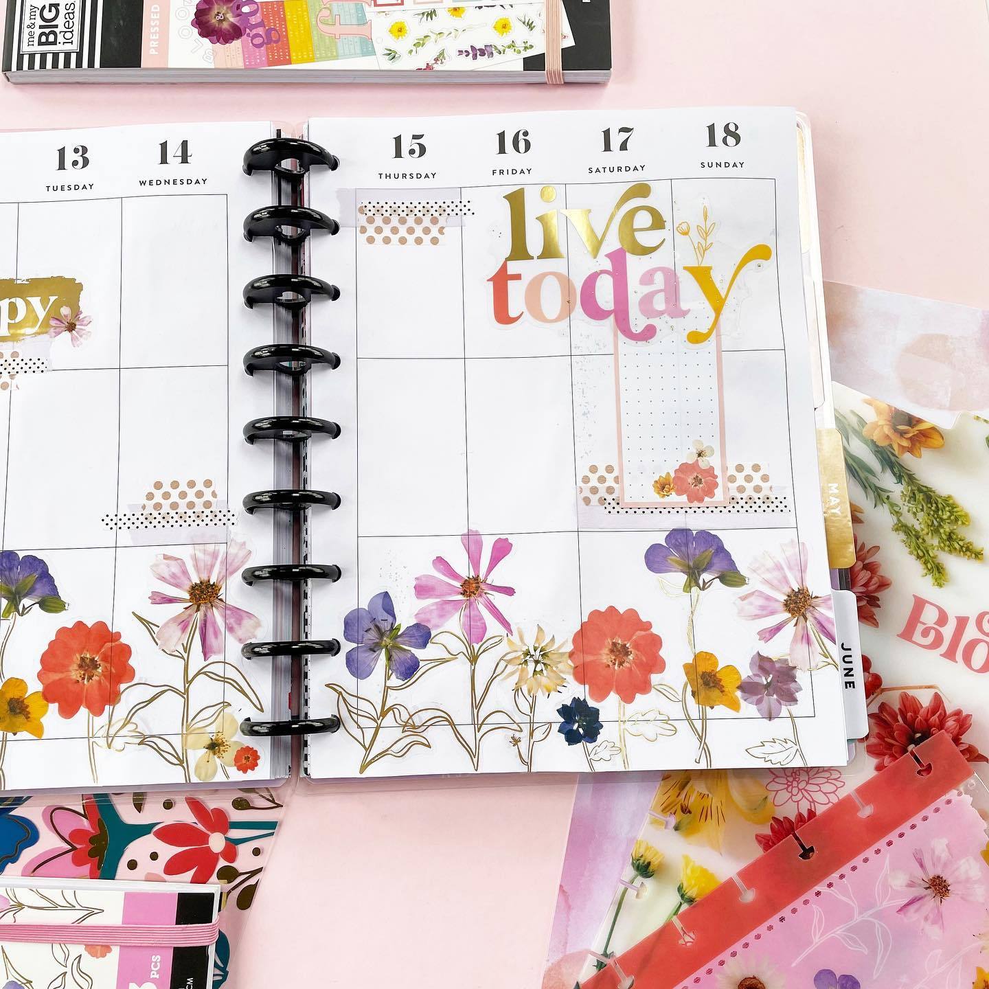 Value Pack Stickers - Pressed Florals - Image 2