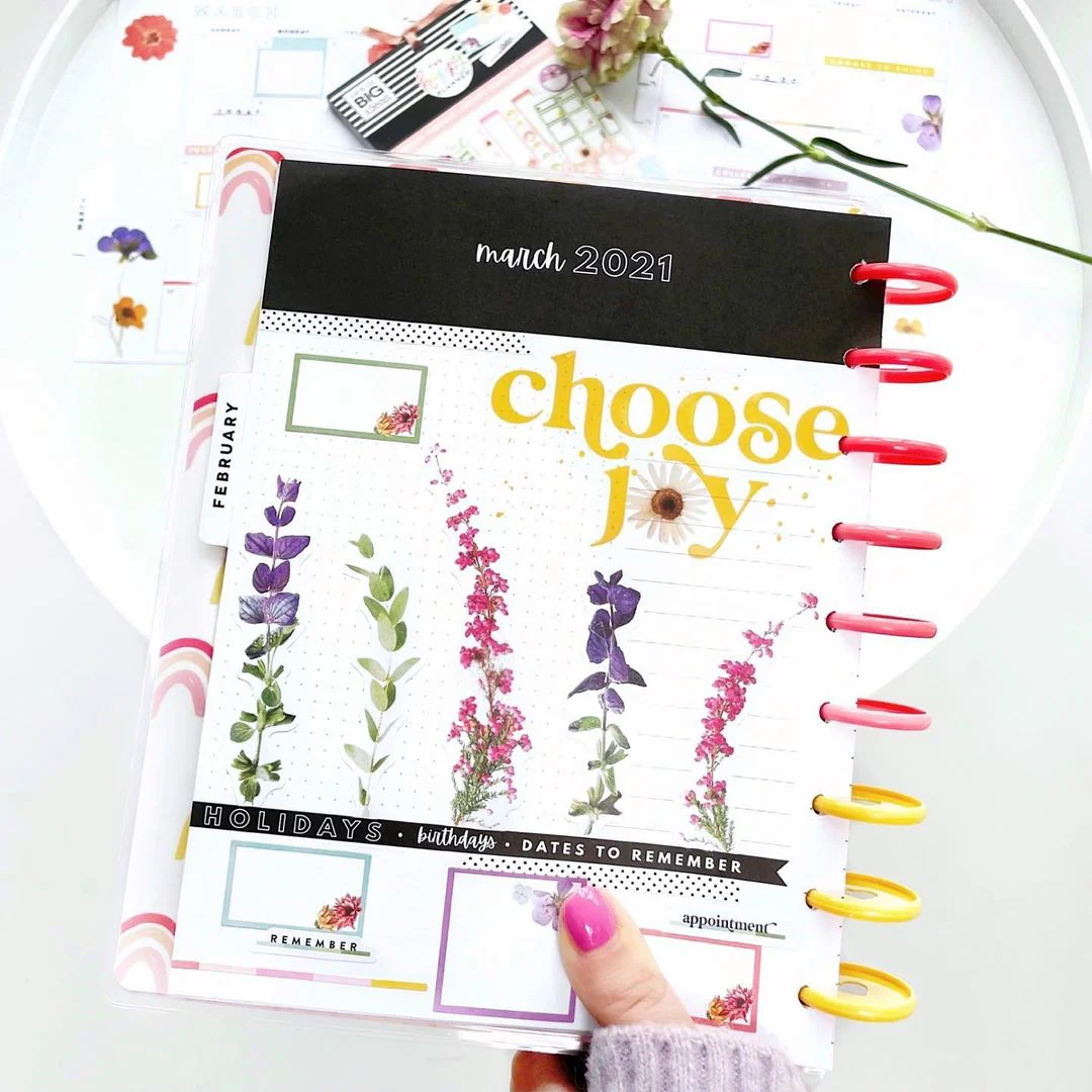 Value Pack Stickers - Pressed Florals - Image 6