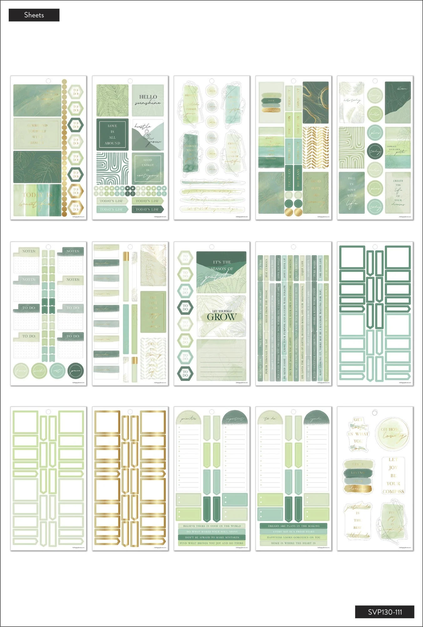 Value Pack Stickers - Sage - Image 3