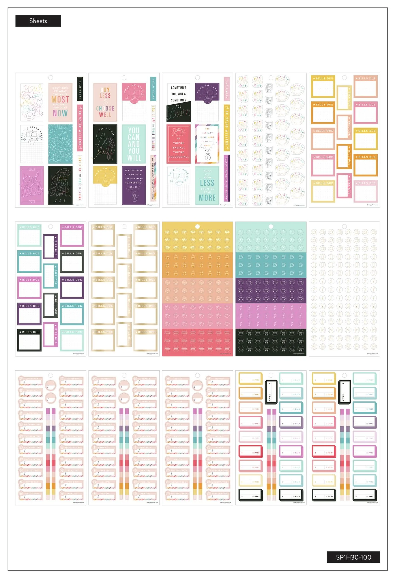 Value Pack Stickers - Save Now Spend Later - Image 4