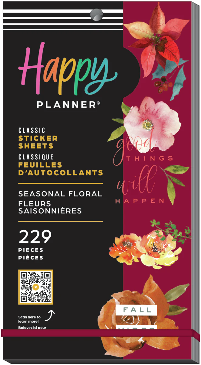Value Pack Stickers - Seasonal Florals