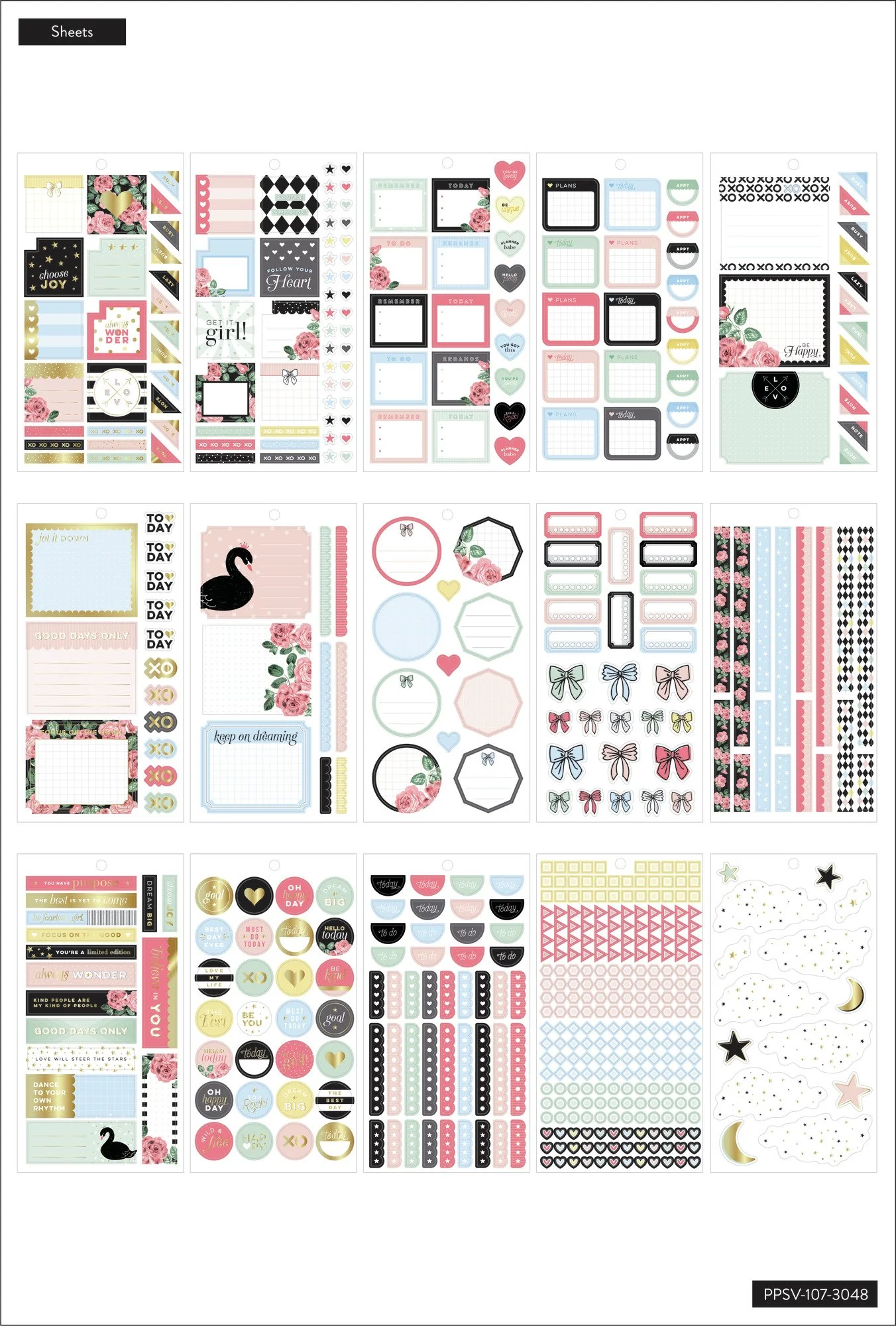 Value Pack Stickers - Simply Lovely - Image 3