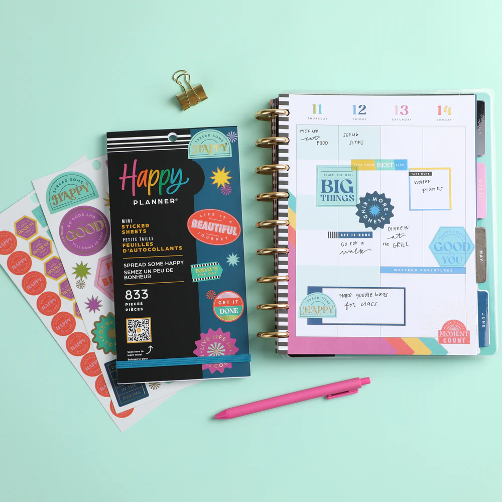 Spread Some Happy - Value Pack Stickers - Mini - Image 3