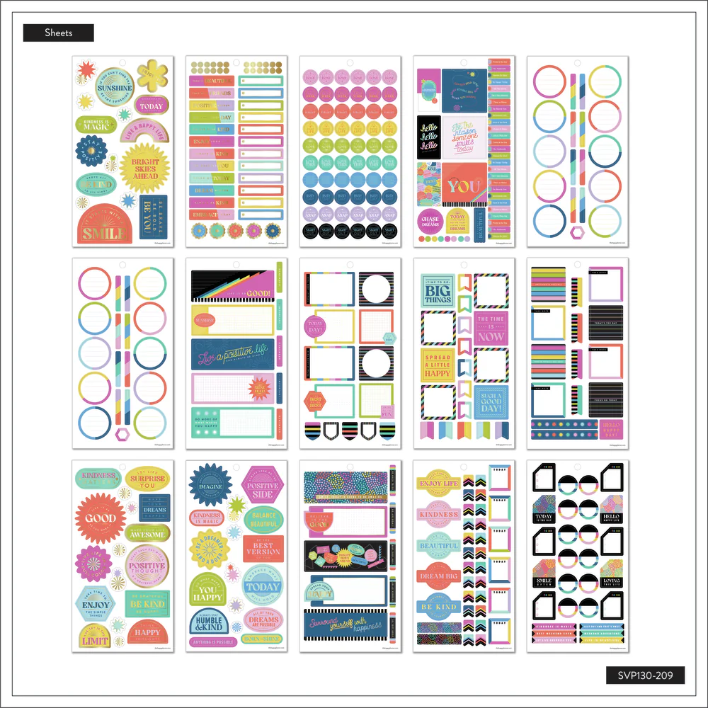Spread Some Happy - Value Pack Stickers - Mini - Image 5