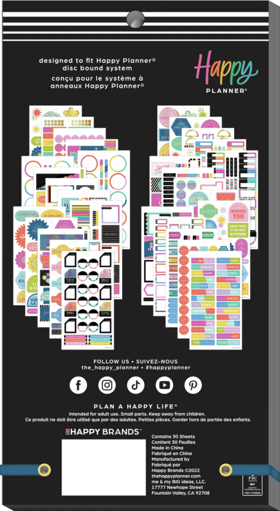 Spread Some Happy - Value Pack Stickers - Mini - Image 8