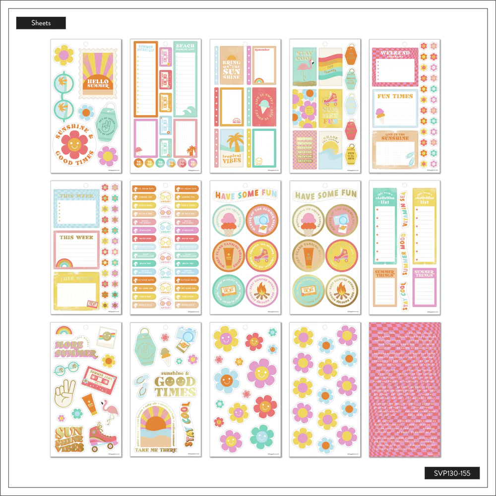Sunshine Vibes - Value Pack Stickers - Image 5