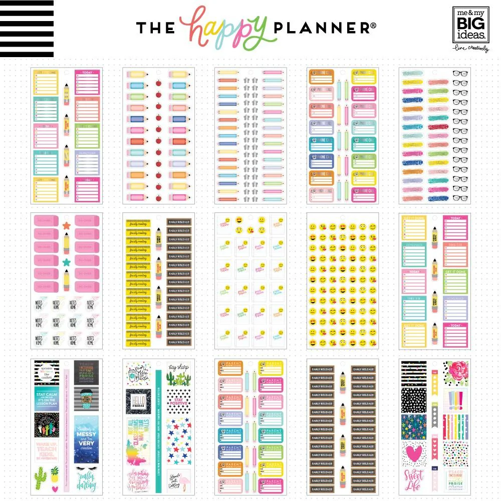 Value Pack Stickers - Teachers Rule - Classic Teacher - Image 3