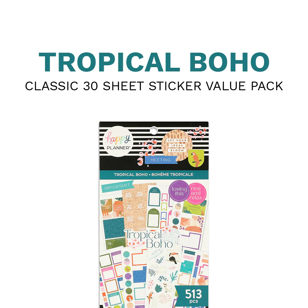 Value Pack Stickers - Tropical Boho - Image 7