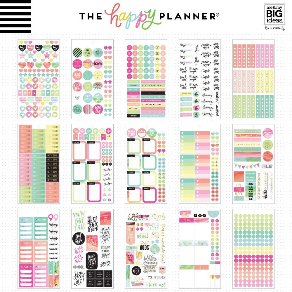 Value Pack Stickers - Watercolor - Image 3