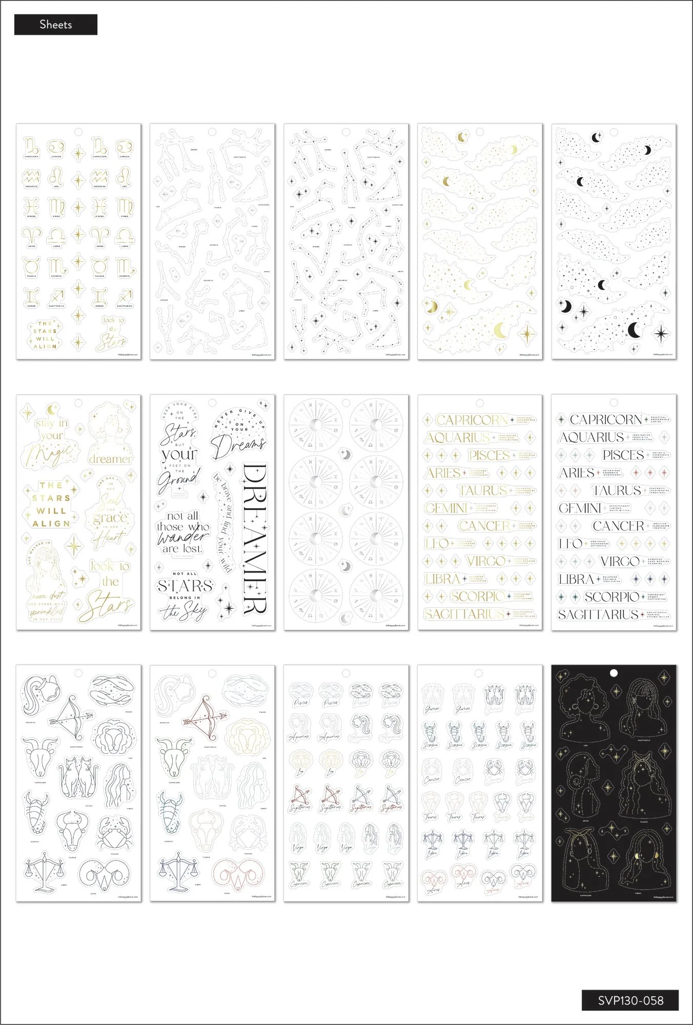 Value Pack Stickers - Zodiac - Image 8