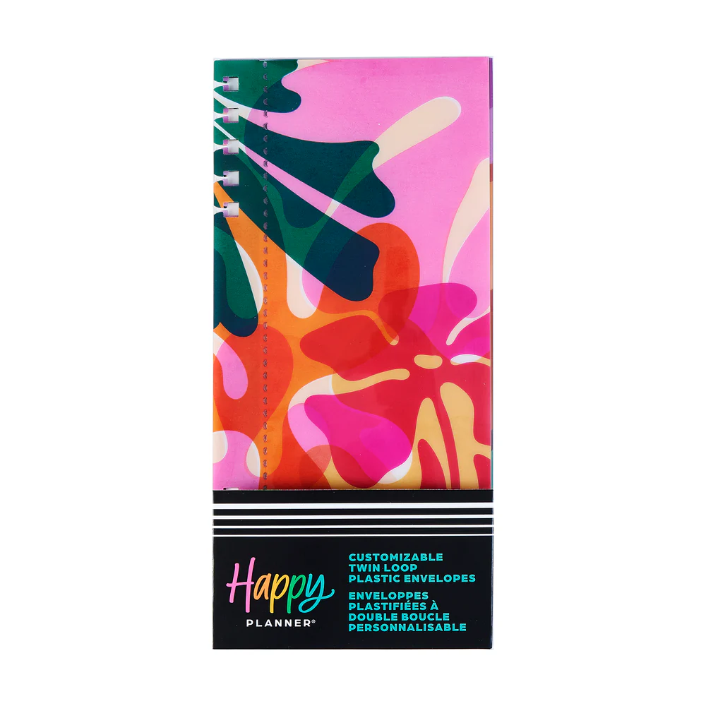 Vivid Brights - Classic Customizable Spiral Planner Envelopes - 3 Pack - Image 3