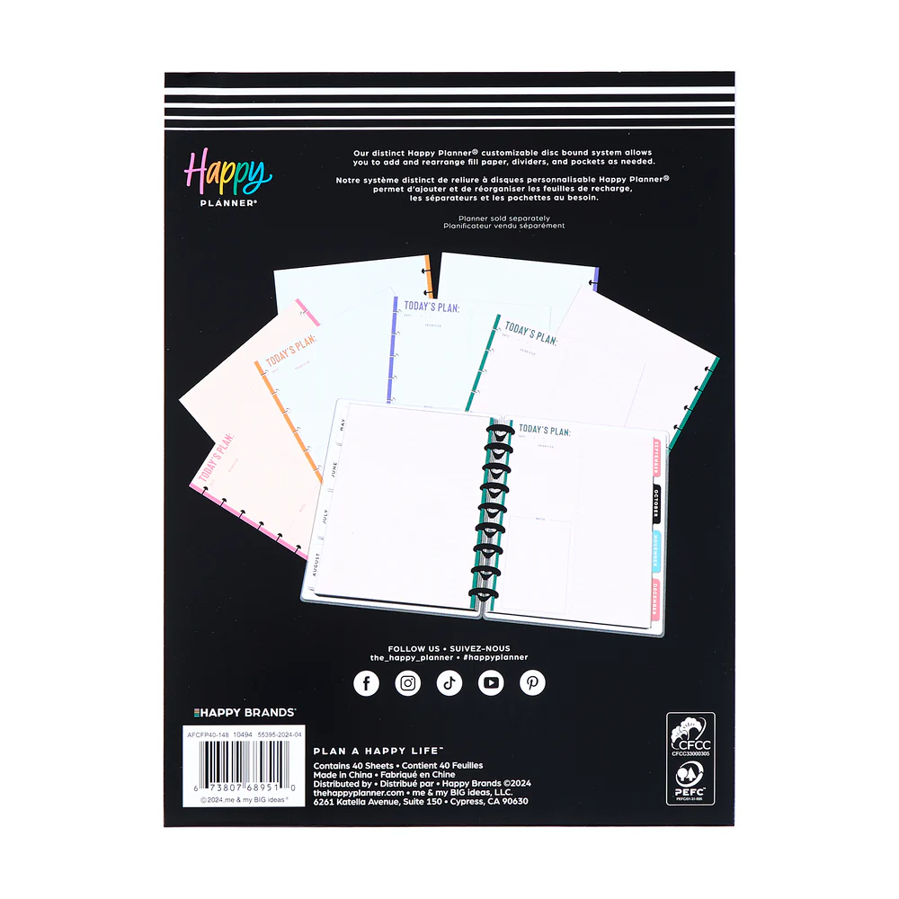 Vivid Brights - Dashboard Classic Filler Paper - 40 Sheets - Image 5