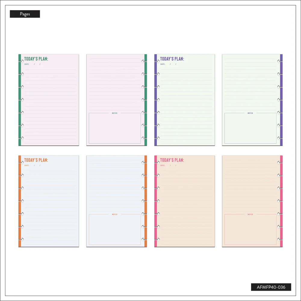 Vivid Brights - Dashboard Mini Filler Paper - 40 Sheets - Image 3