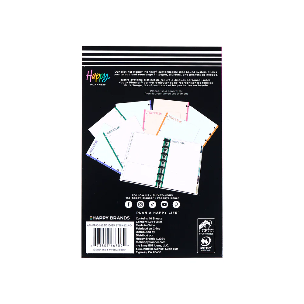 Vivid Brights - Dashboard Mini Filler Paper - 40 Sheets - Image 5