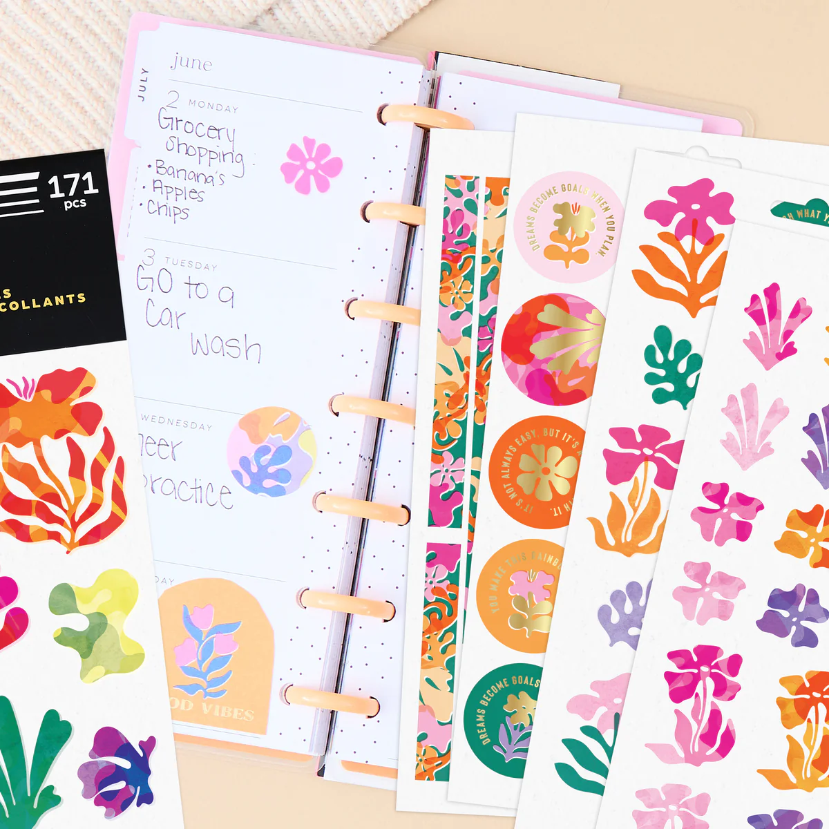 Vivid Tropics - 10 Sticker Sheets - Image 2