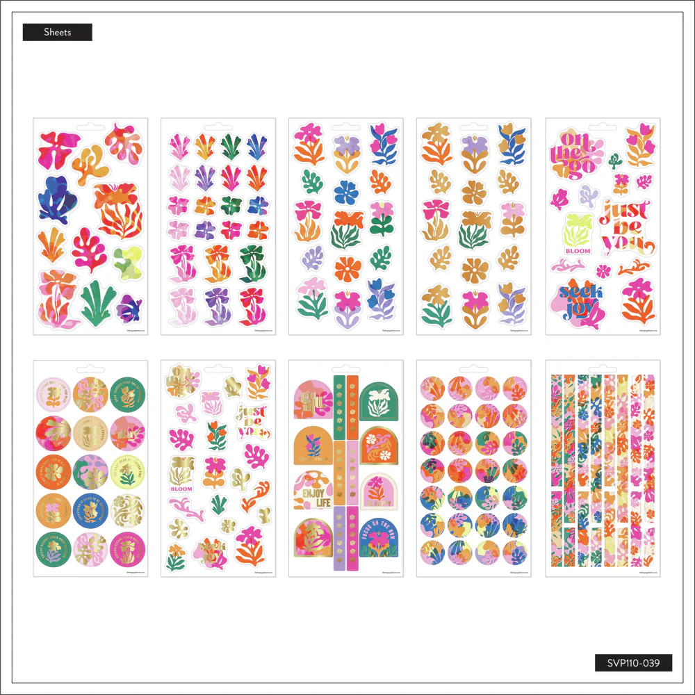 Vivid Tropics - 10 Sticker Sheets - Image 5