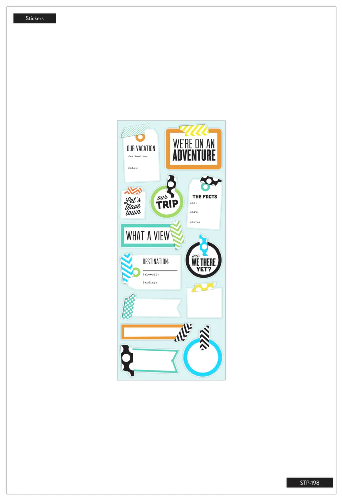 Sticker Sheet - On the Road - Image 2