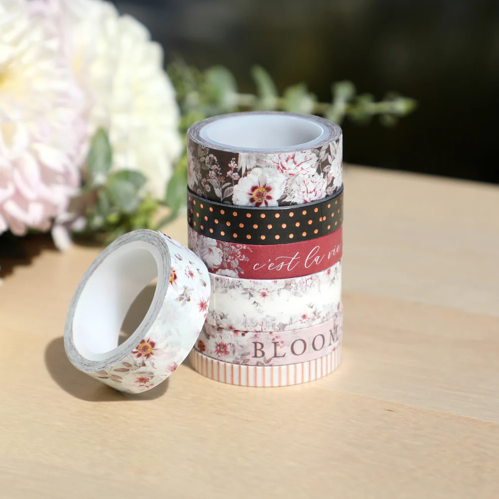 Washi Tape - 7 Pack - La Fleur - Image 2
