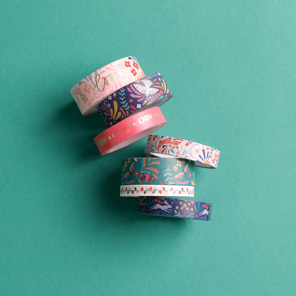 Nordic Brights - Washi Tape - 7 Pack - Image 2