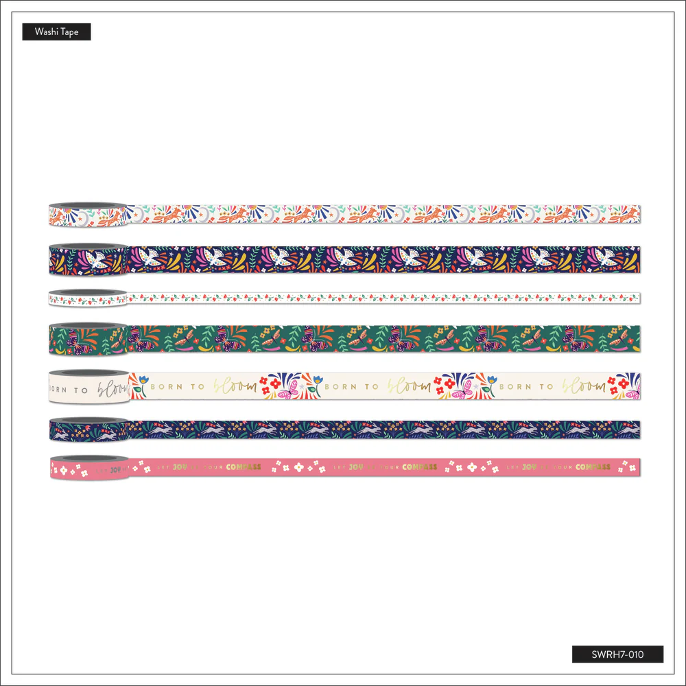Nordic Brights - Washi Tape - 7 Pack - Image 3