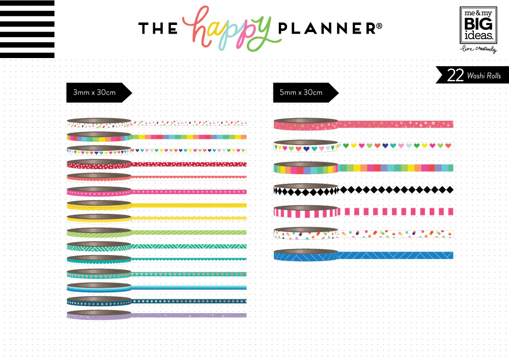 Washi Tape Assortment - Brights - Image 2