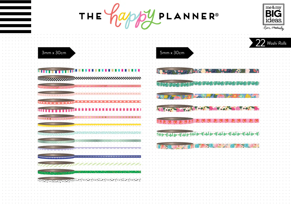 Washi Tape Assortment - Florals - Image 2