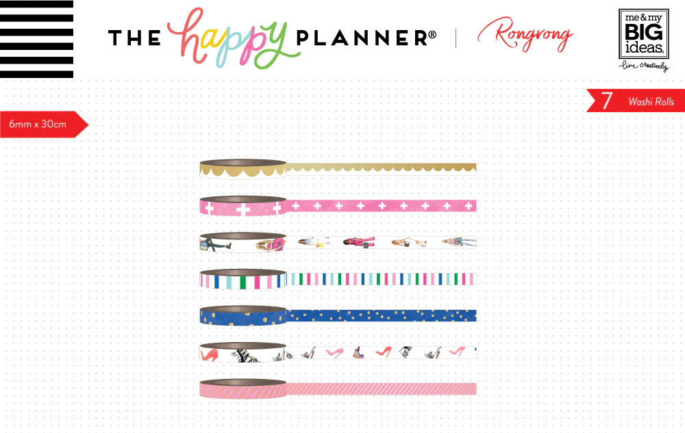 Washi Tape - Rongrong - Colorful - Image 2