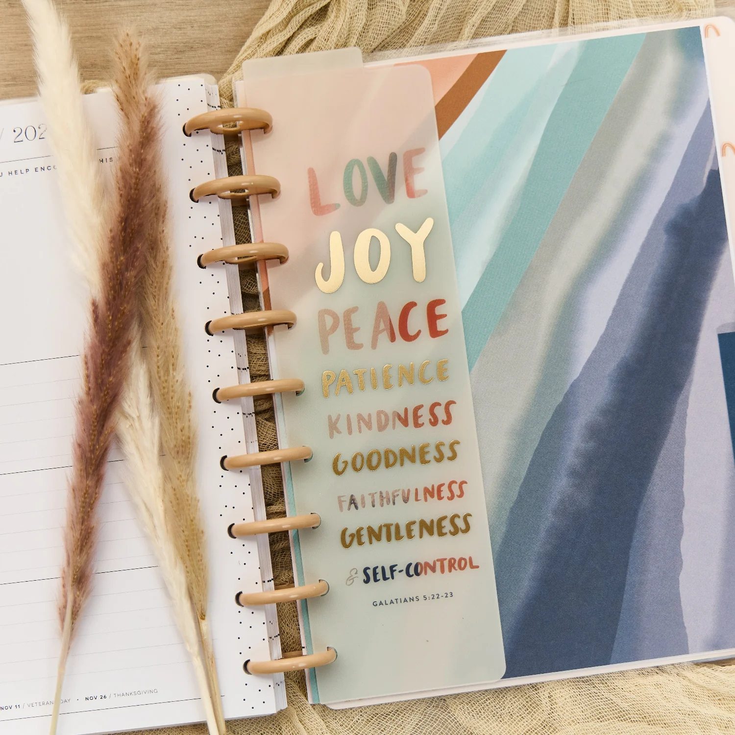 Watercolor Grace Faith - Classic Bookmarks - 3 Pack - Image 2