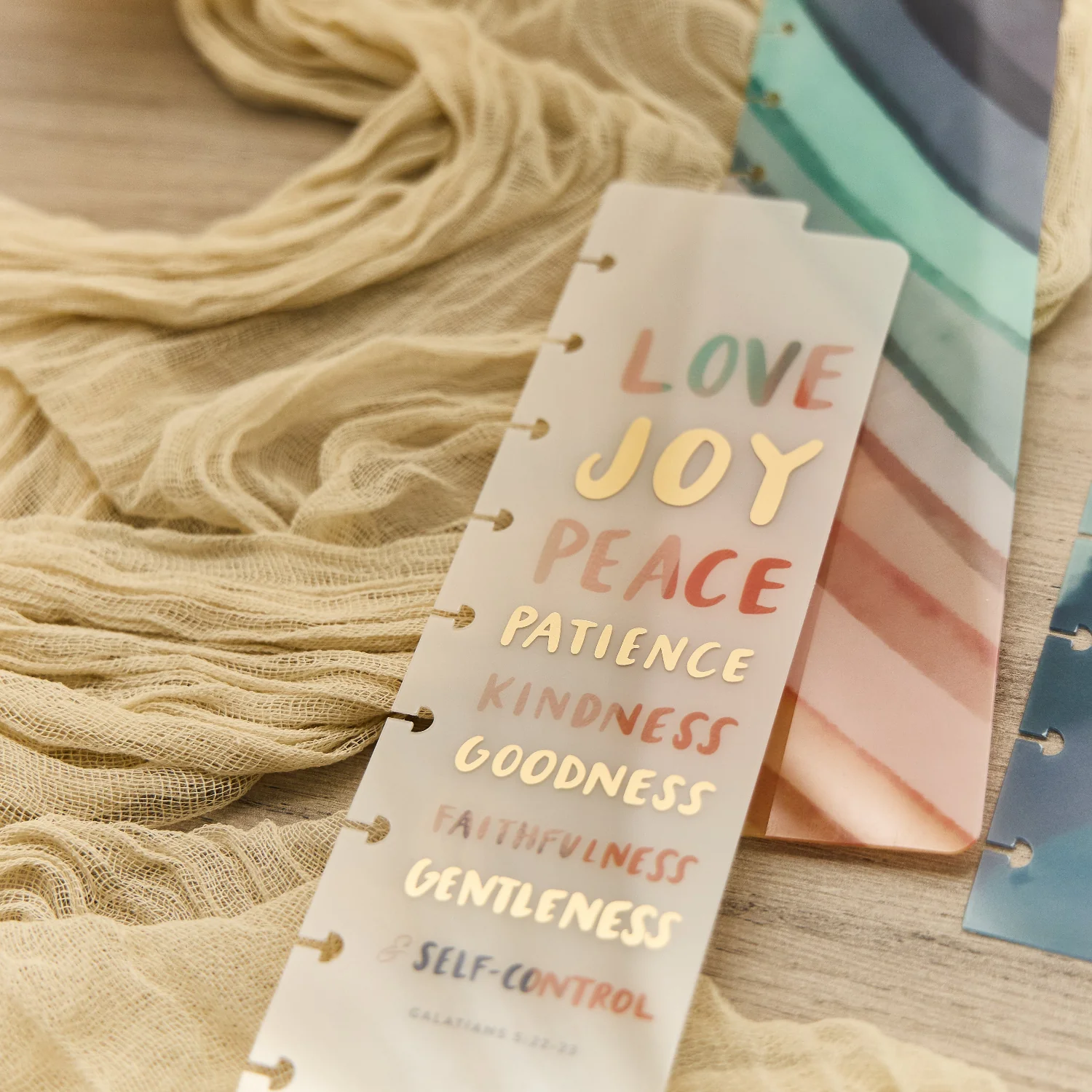 Watercolor Grace Faith - Classic Bookmarks - 3 Pack - Image 4