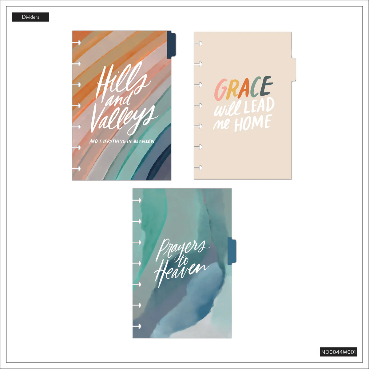 Watercolor Grace Faith - Dotted Lined Mini Notebook - 60 Sheets - Image 11