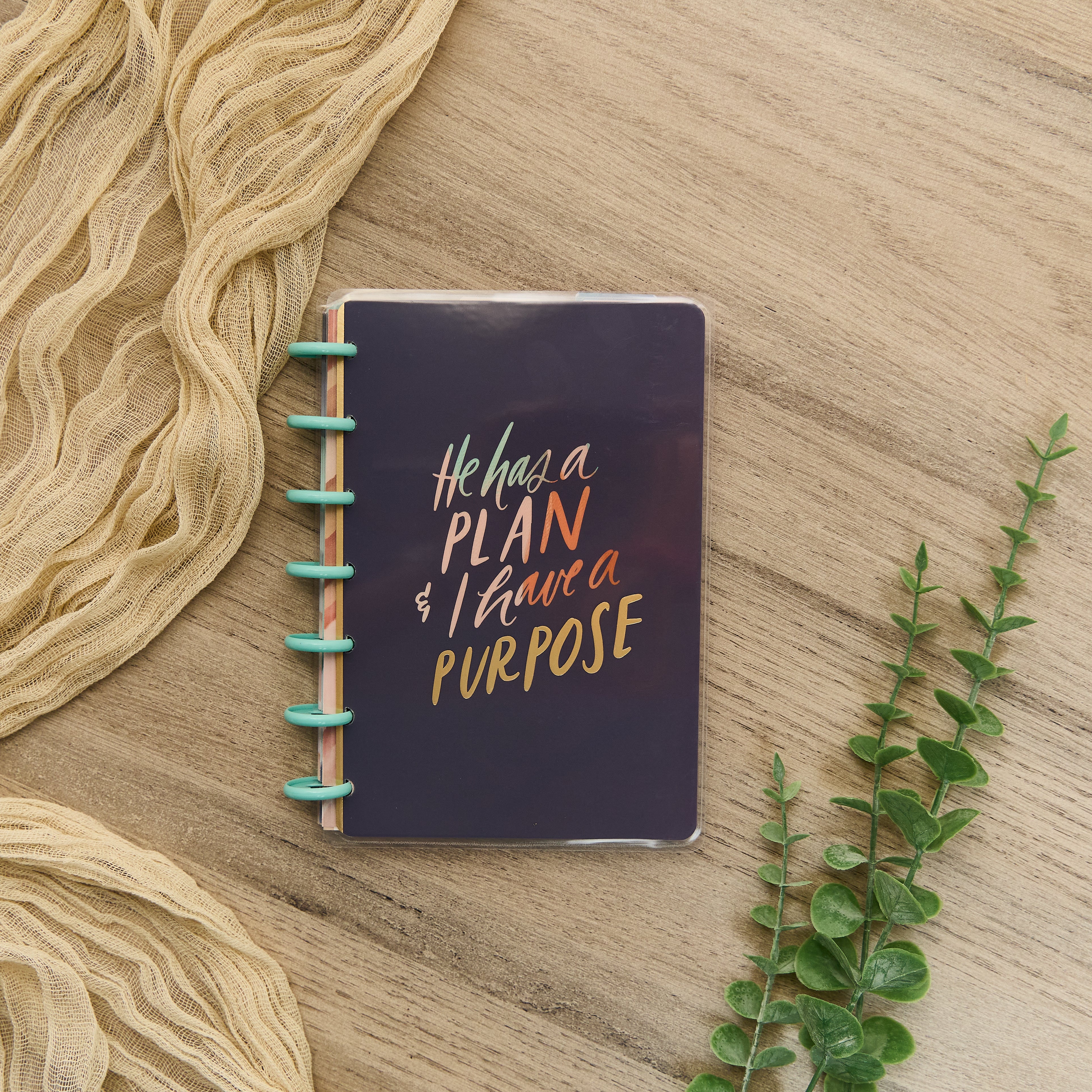Watercolor Grace Faith - Dotted Lined Mini Notebook - 60 Sheets - Image 6