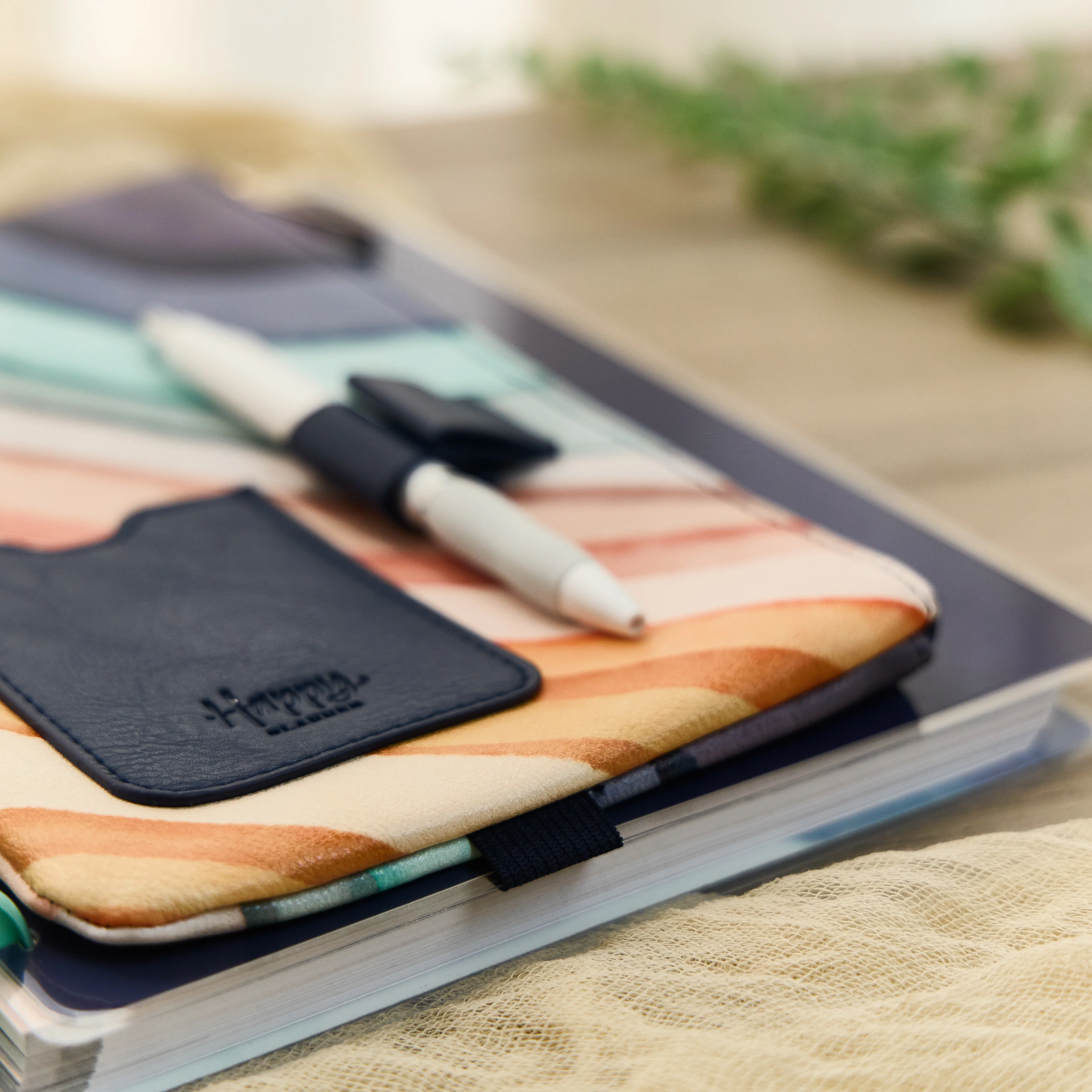 Watercolor Grace Faith - Classic Zip Pouch with Pen Loop - Image 10