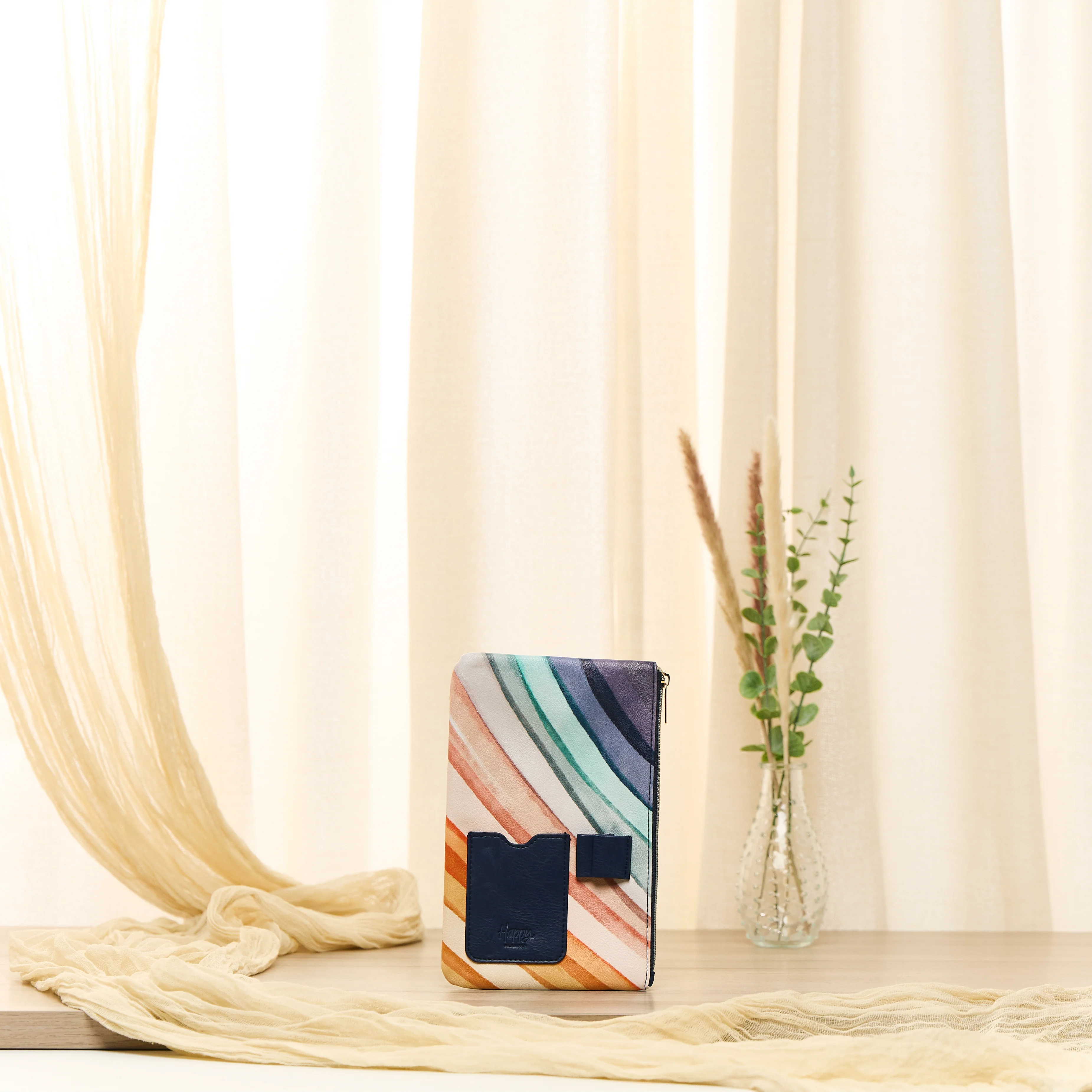 Watercolor Grace Faith - Classic Zip Pouch with Pen Loop - Image 3