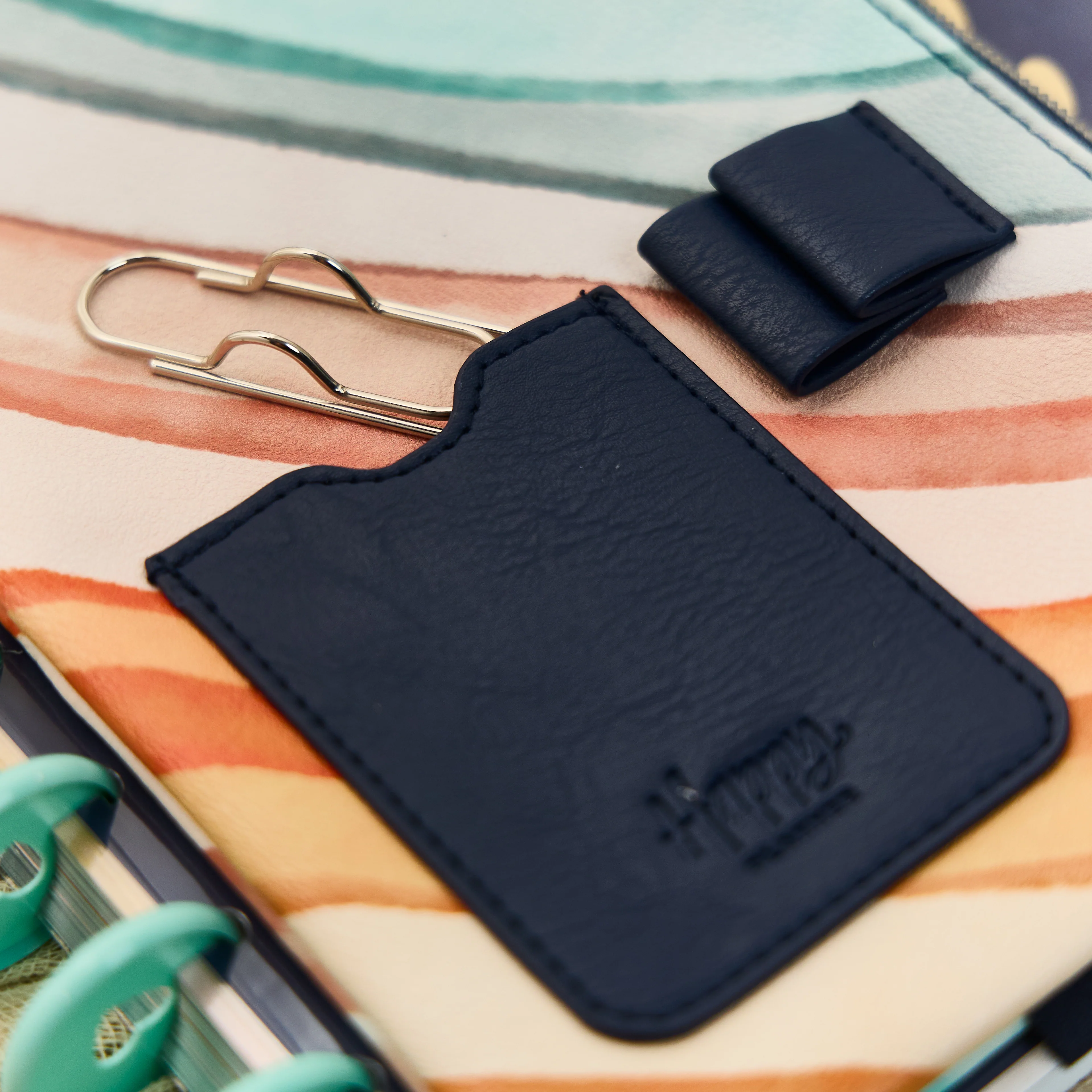 Watercolor Grace Faith - Classic Zip Pouch with Pen Loop - Image 7