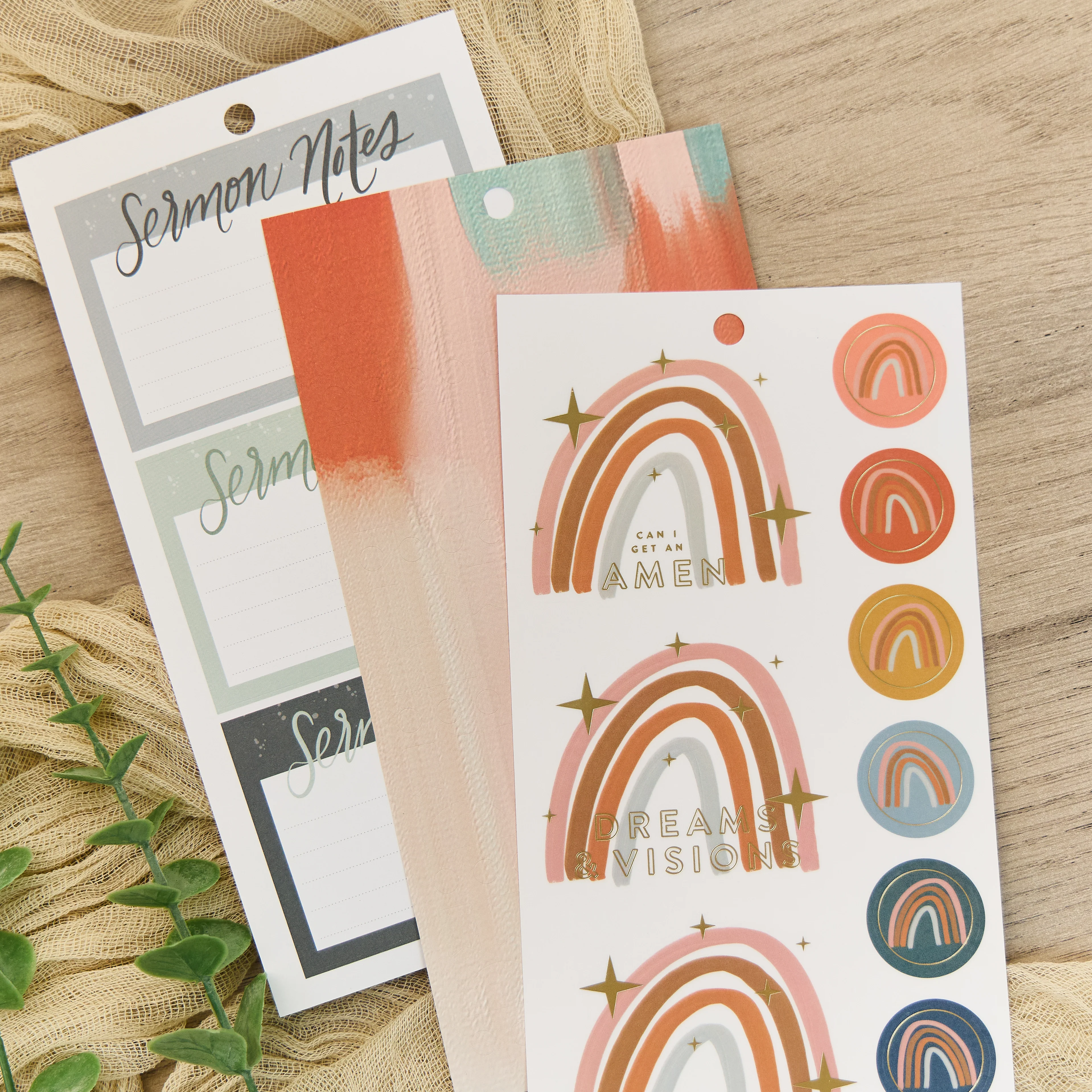 Watercolor Grace Faith - Value Pack Stickers - Image 4