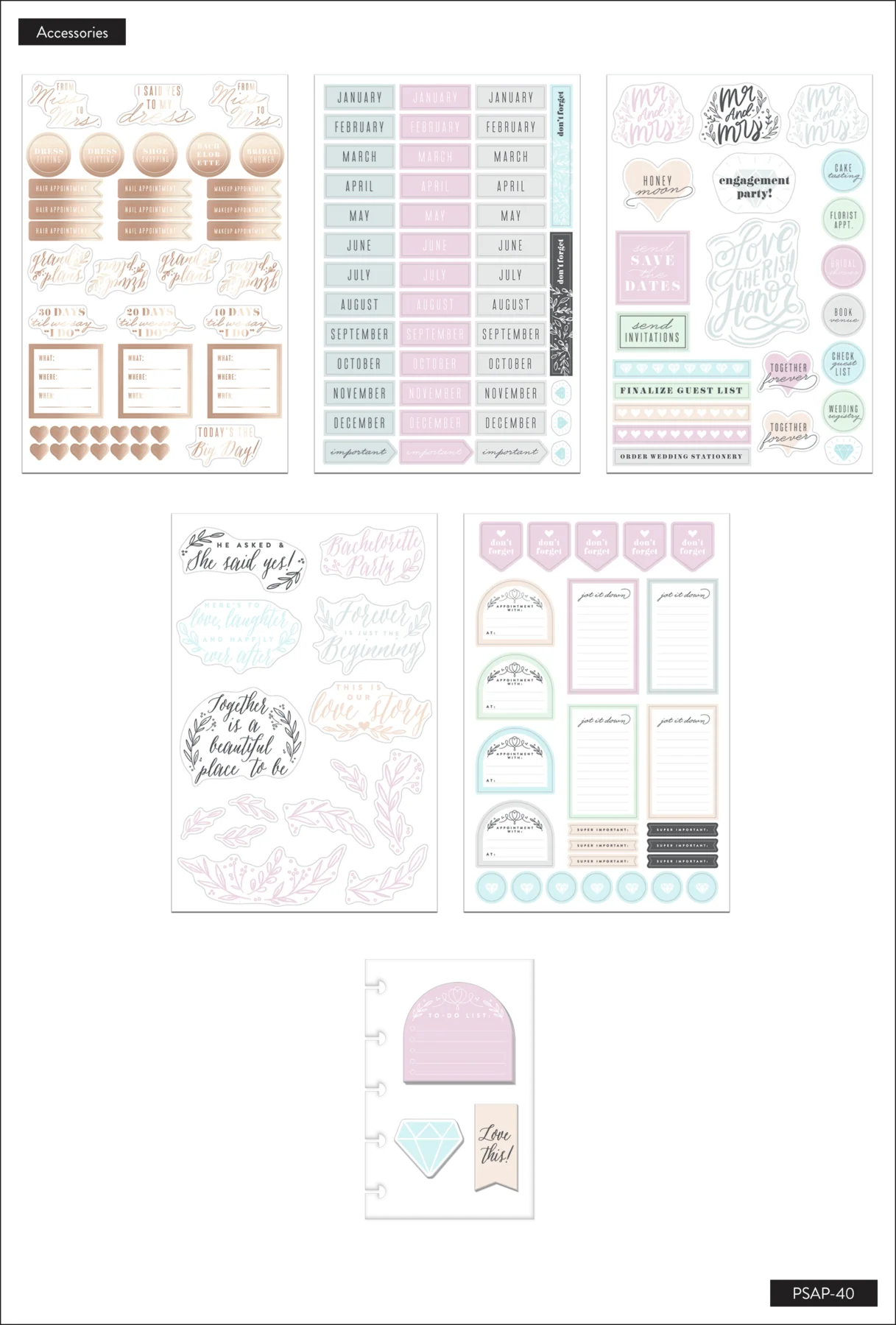 Wedding - Classic Accessory Pack - Image 4