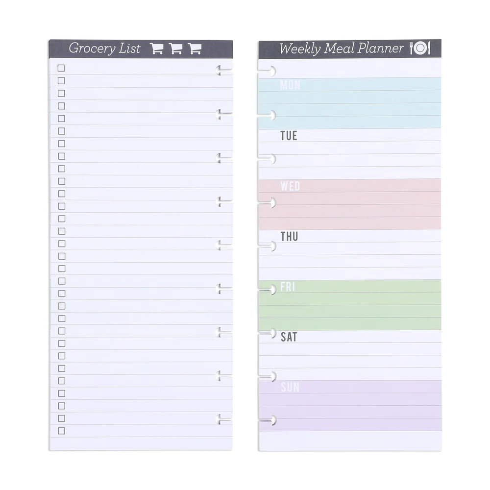 Classic Weekly Meal Planner - Half Sheets - Daydreamer - Image 2