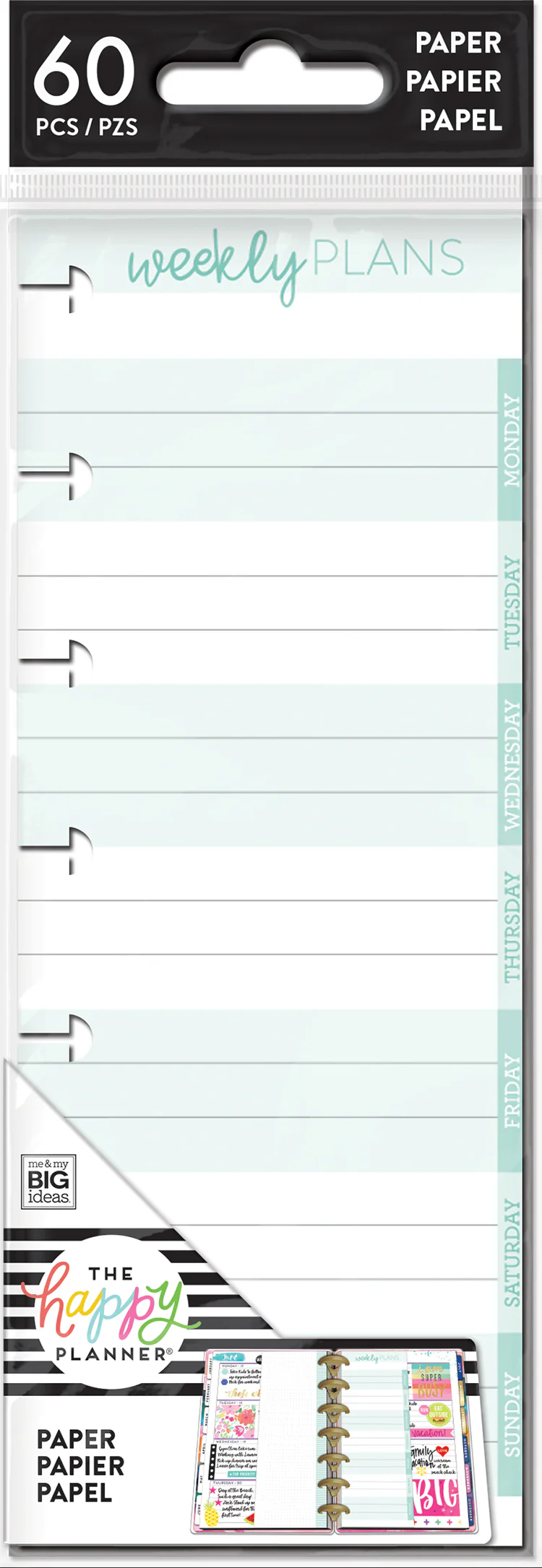 Weekly Notes - Half Sheet - Mini