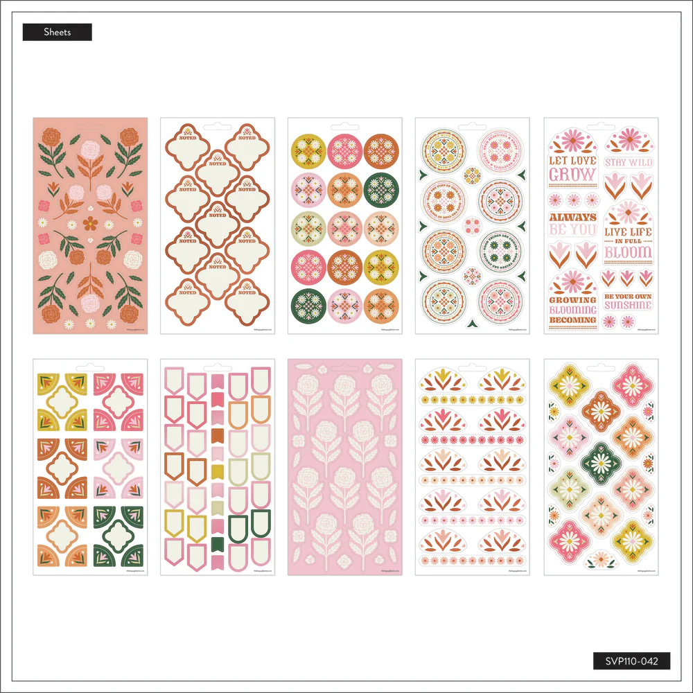 Western Wildflower - 10 Sticker Sheets - Image 4