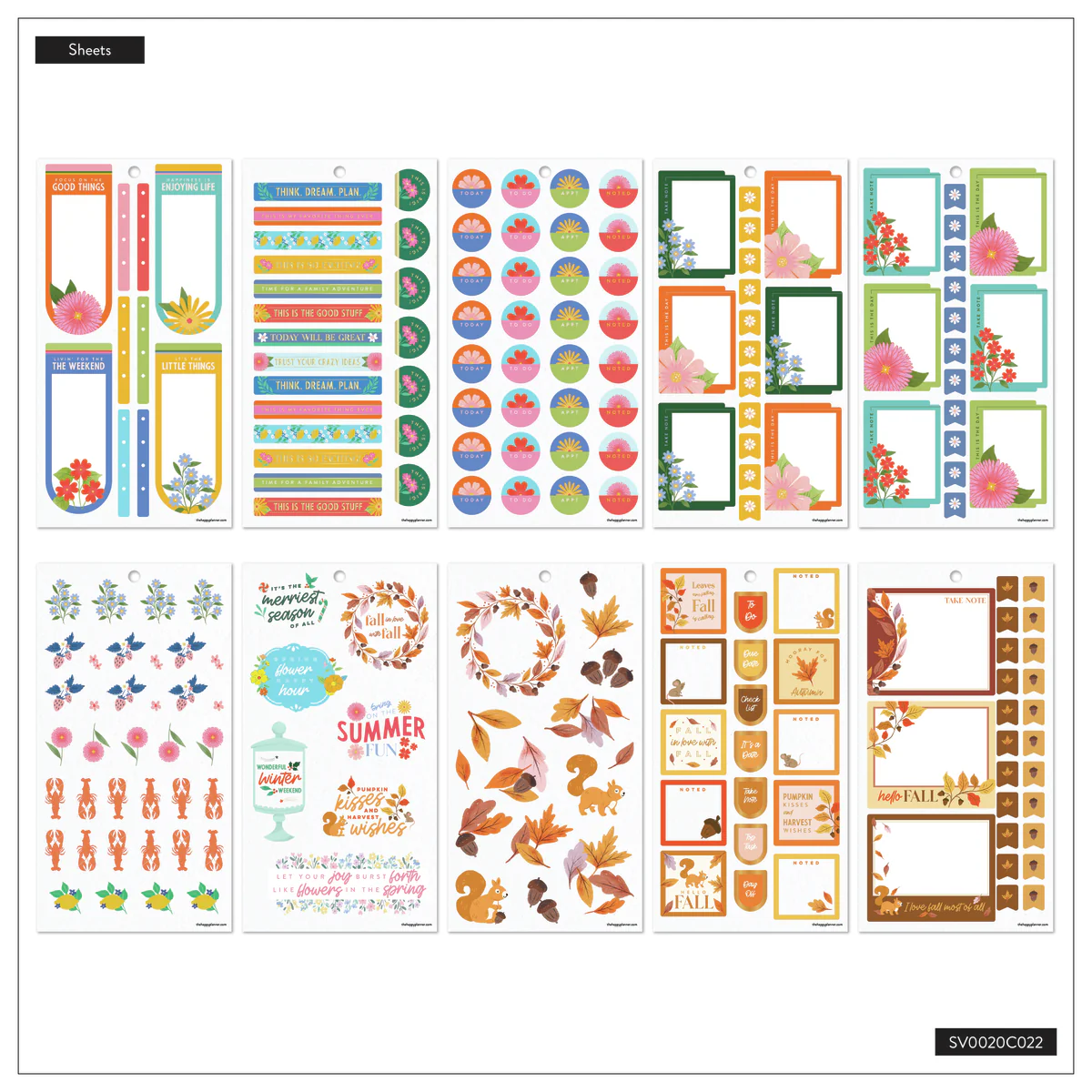 Whimsical Seasons - Value Pack Stickers - Image 9