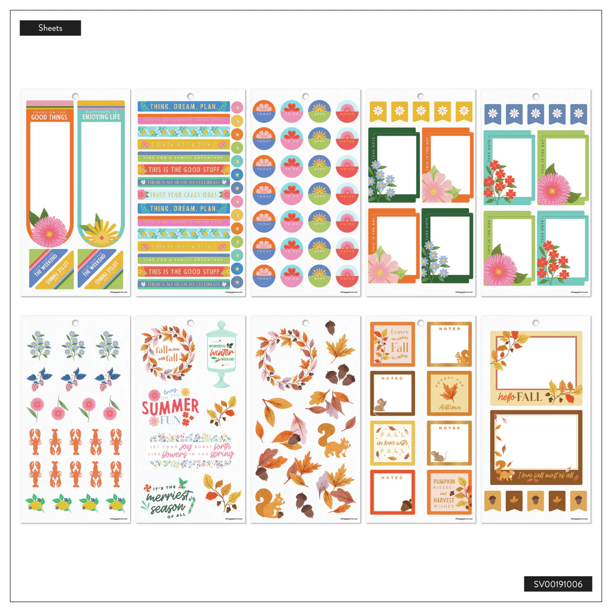 Whimsical Seasons - Value Pack Stickers - Big - Image 9