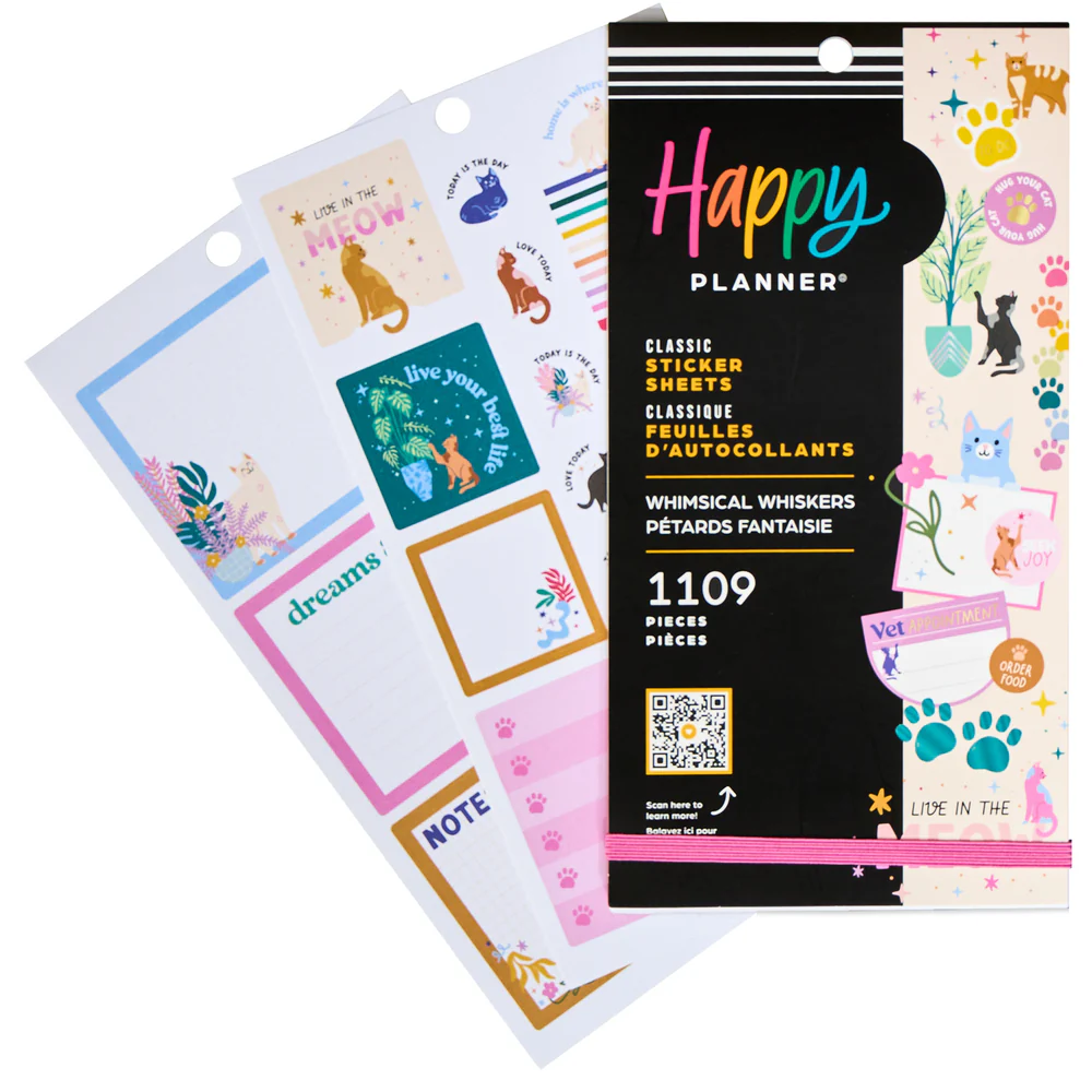 Whimsical Whiskers - Value Pack Stickers - Image 4