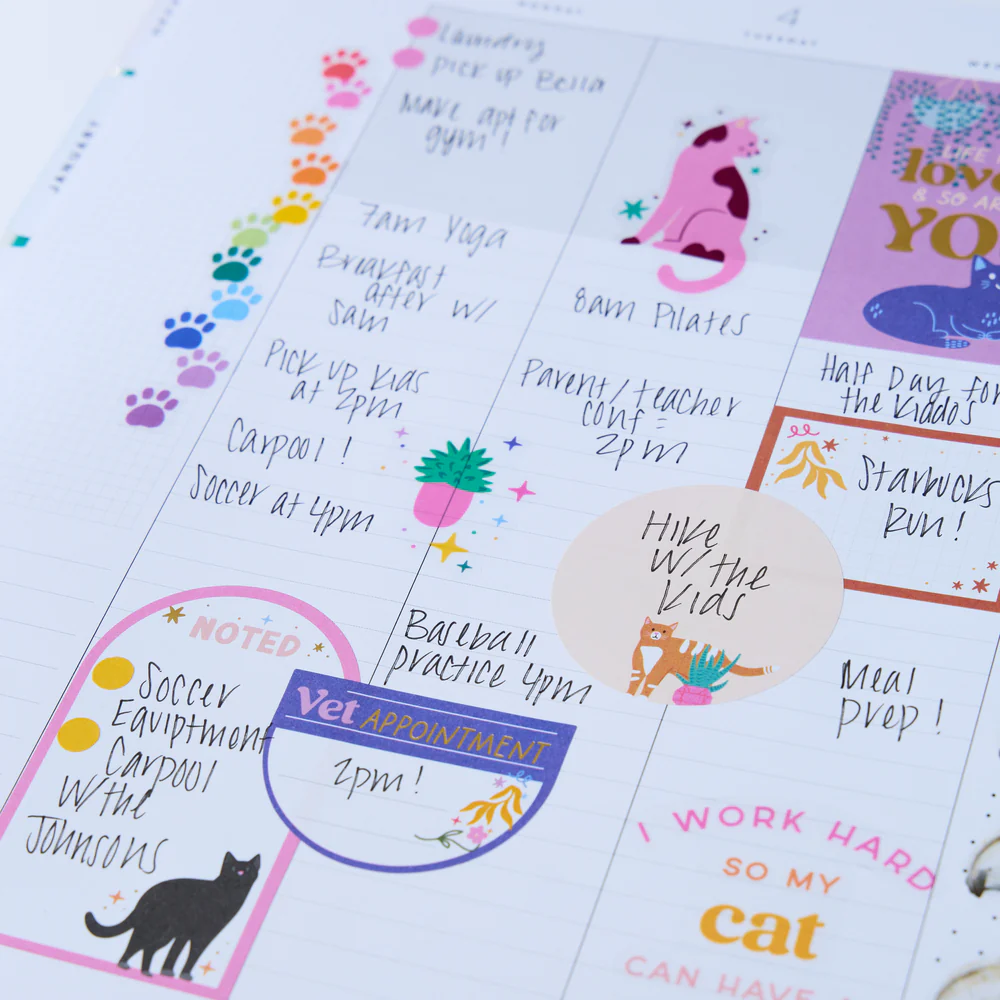 Whimsical Whiskers - Value Pack Stickers - Big - Image 3