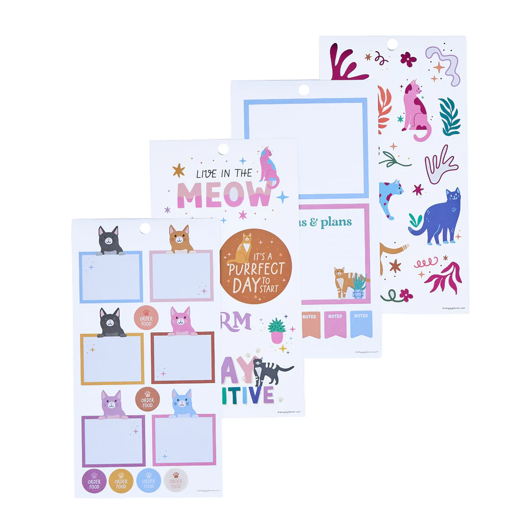 Whimsical Whiskers - Value Pack Stickers - Big - Image 8