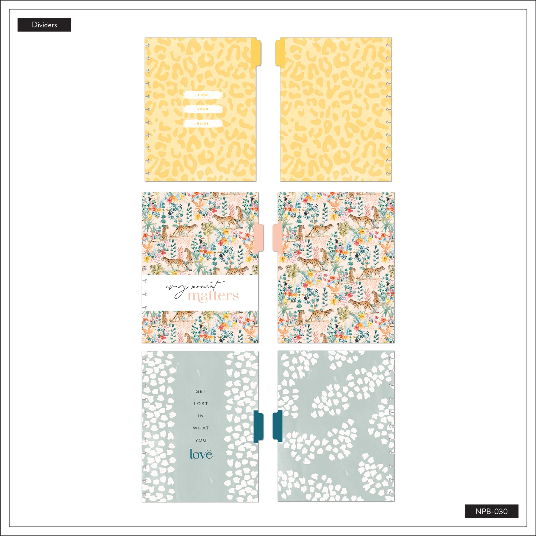 Wild Jungle - Dotted Lined Big Notebook - 60 Sheets - Image 6