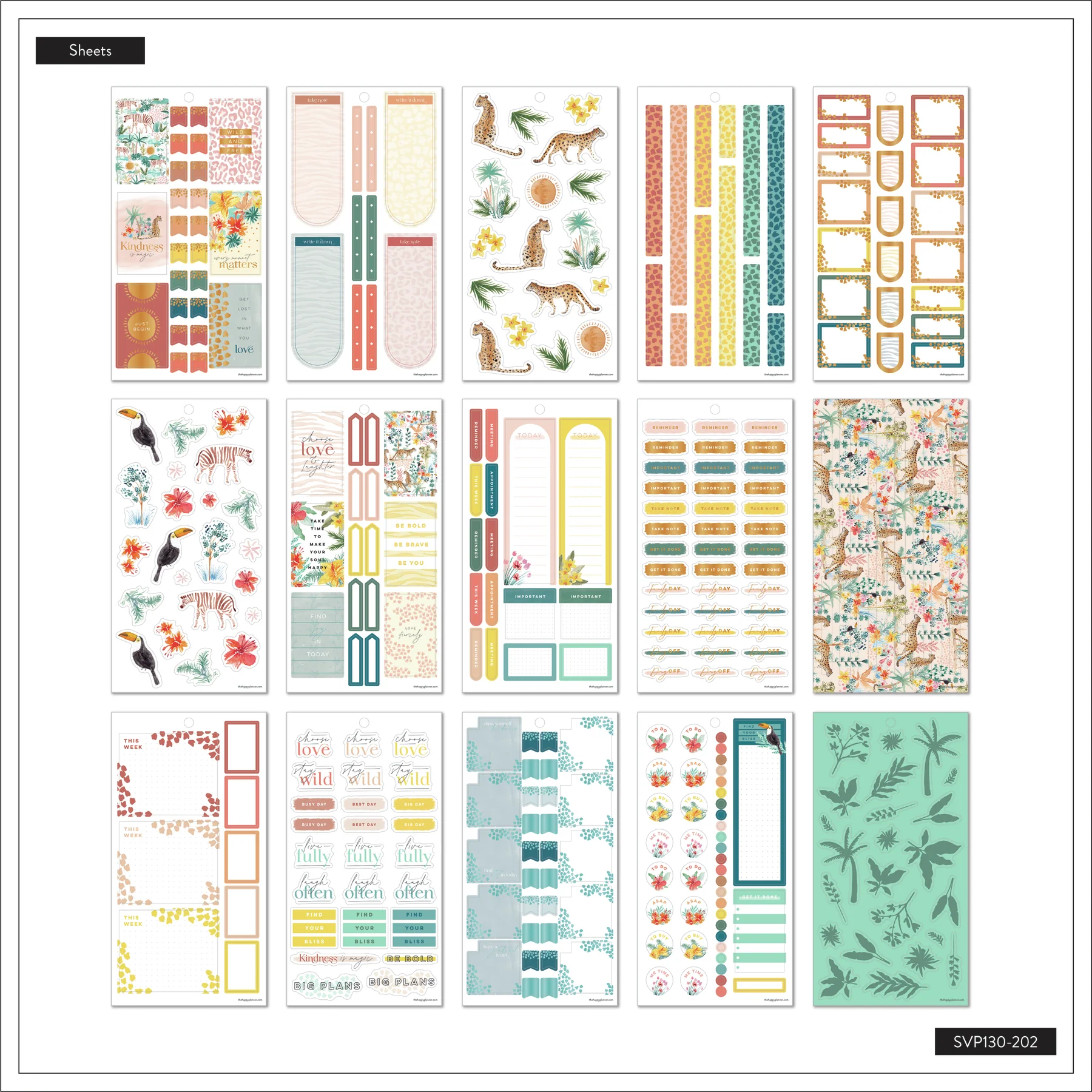 Wild Jungle - Value Pack Stickers - Image 5