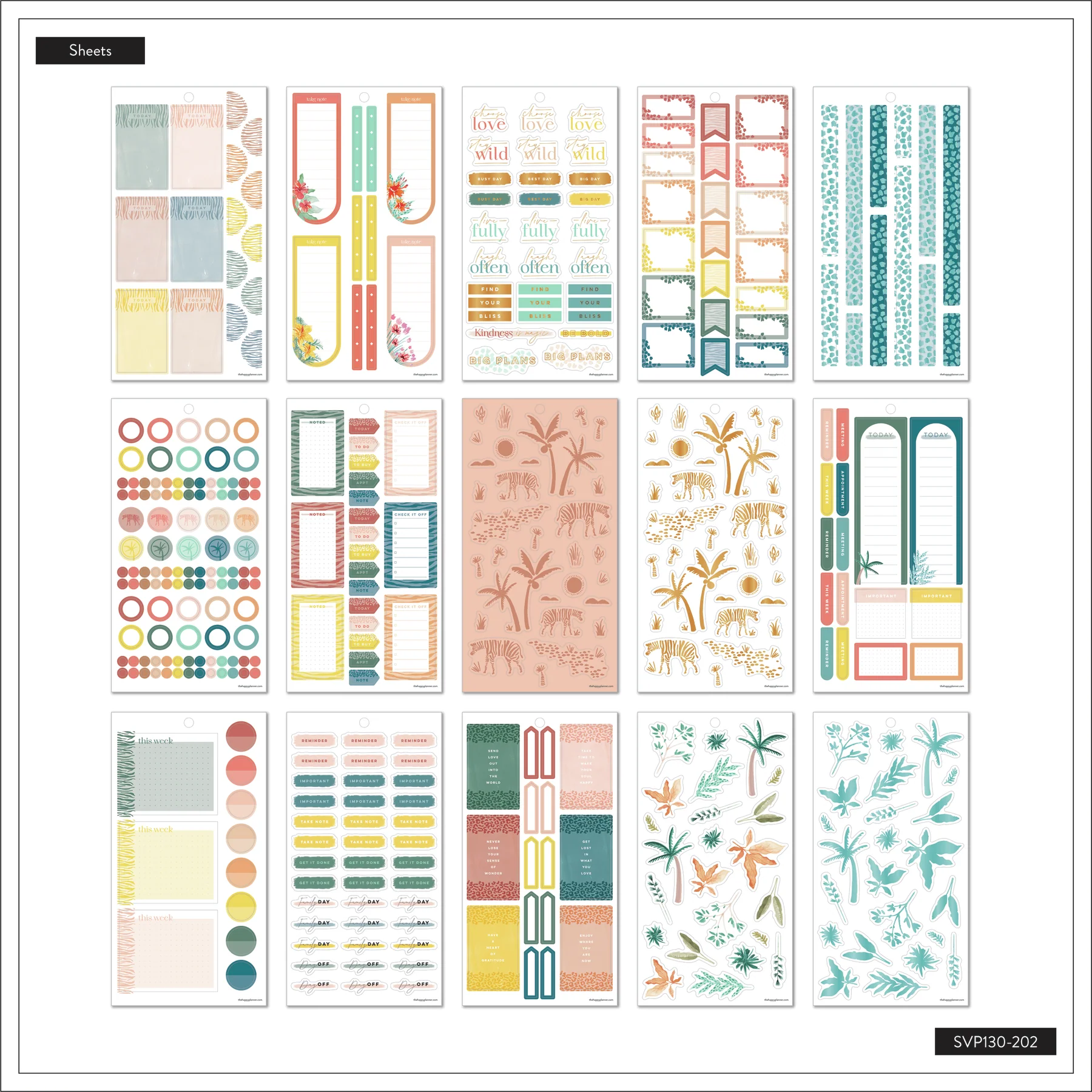 Wild Jungle - Value Pack Stickers - Image 6
