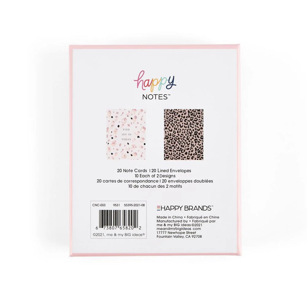 Wild Leopard Note Cards - Image 5