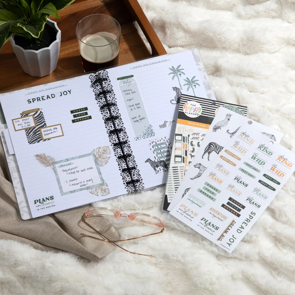 Wild Plans - Notebook + Sticker Bundle - Image 2